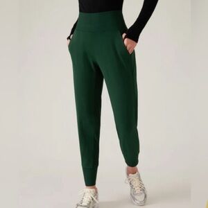 Gently used Dark Green Athleta Venice Jogger (see photos 2-4 for color), Size L
